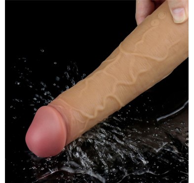 Żylaste dildo penis realistyczny przyssawka 20,5cm